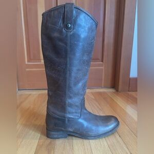 Frye brown boots size 9